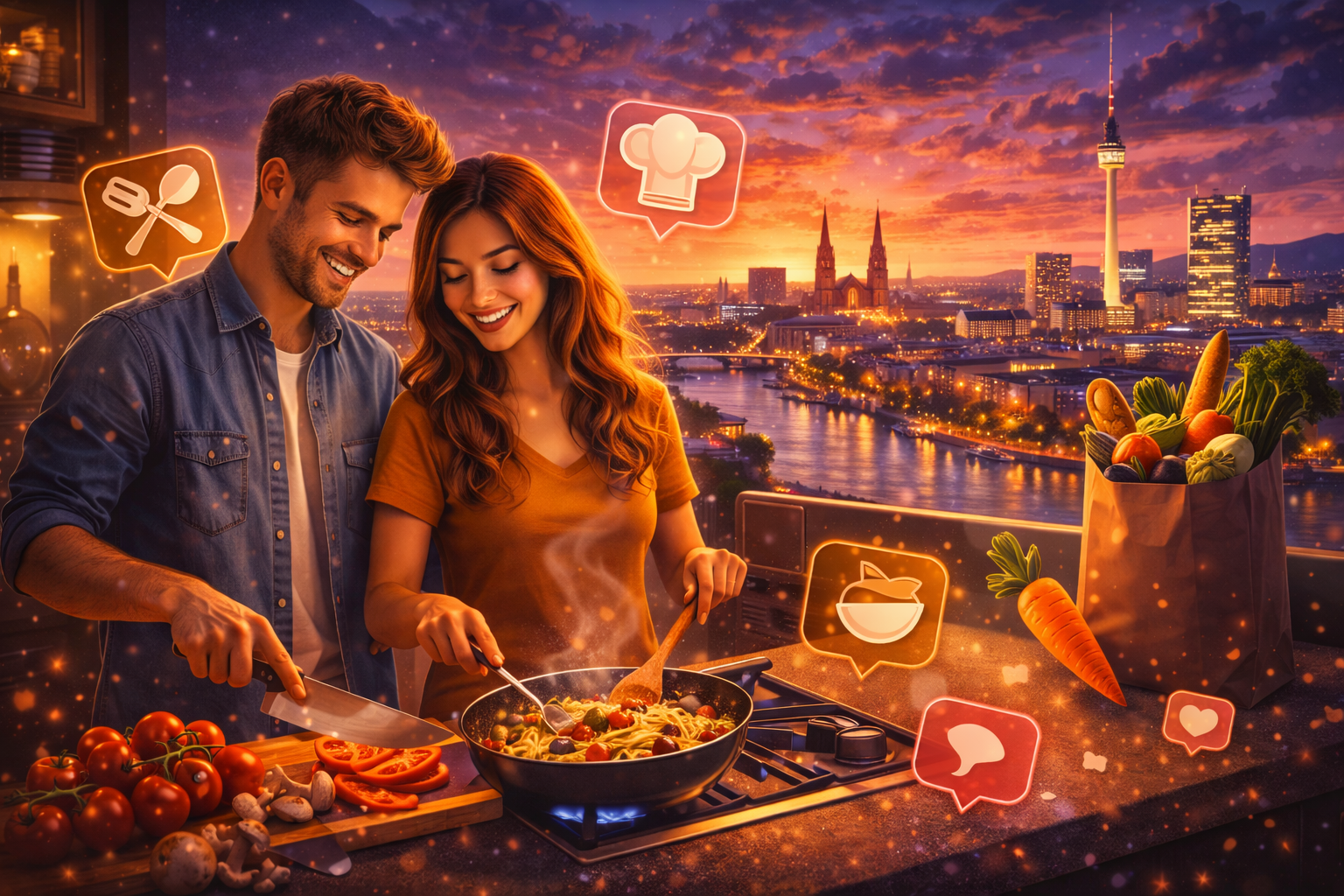 In welchen Städten kochen Menschen am häufigsten selbst?