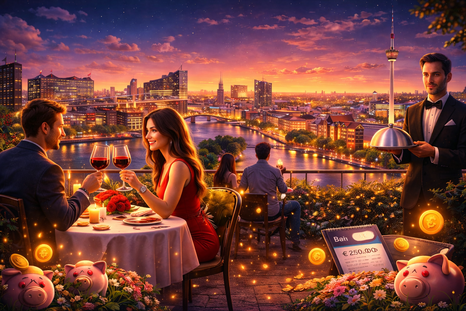 In welchen Städten geben Menschen am meisten für Dating aus?