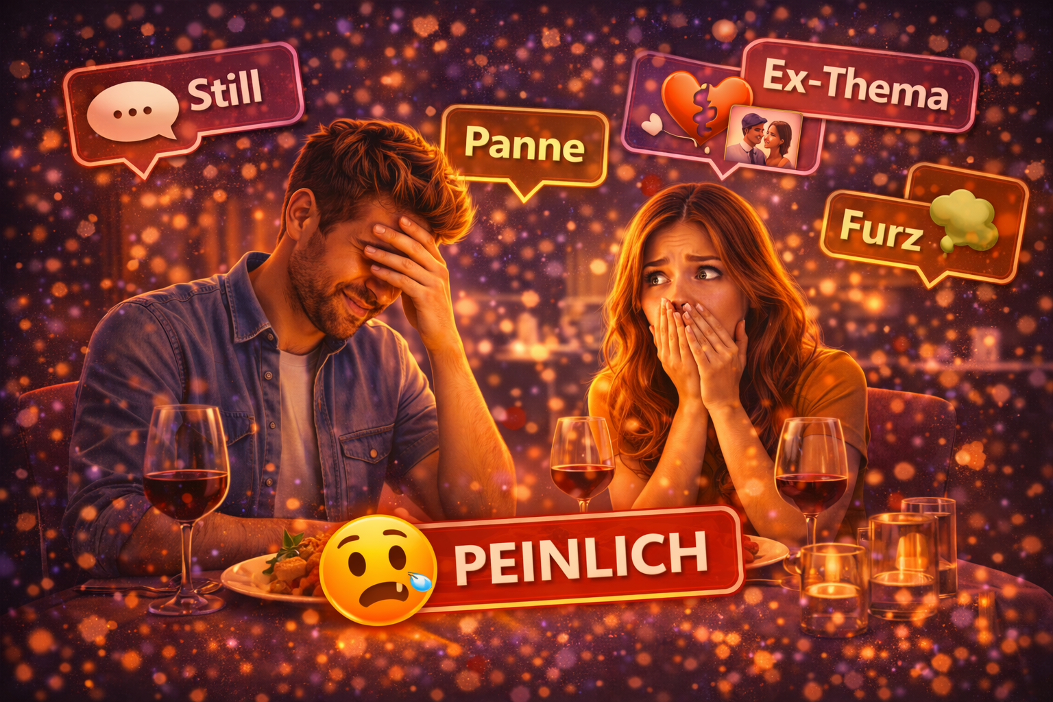 Was ist das Peinlichste beim ersten Date?